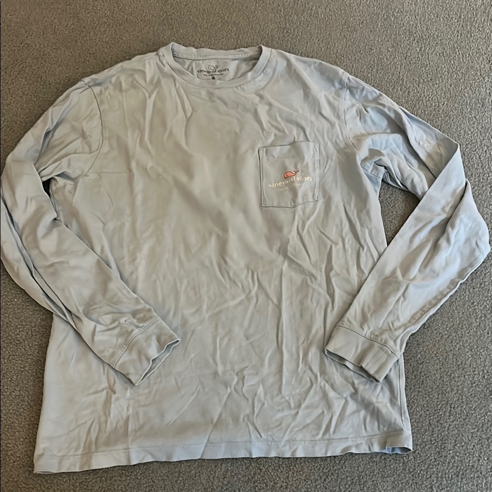 Light Blue Long Sleeve Shirt